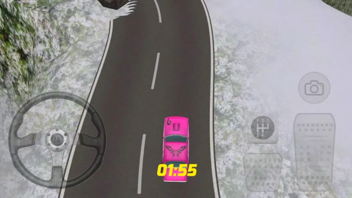 Pink Car Game سکرین شاٹس