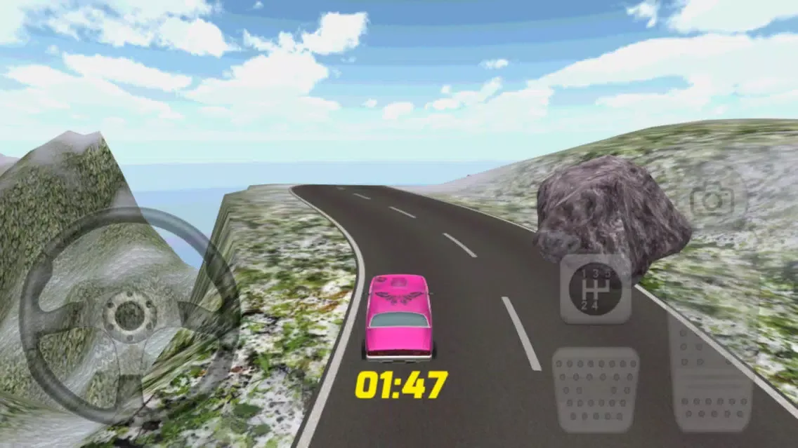 Pink Car Game سکرین شاٹس