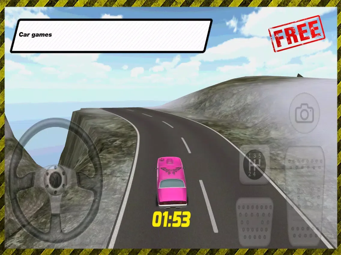 Скриншоты Pink Car Simulator Game iPad 