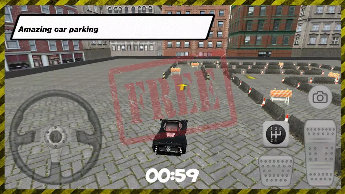 Capturas de pantalla de Real Sport Black Car Parking
