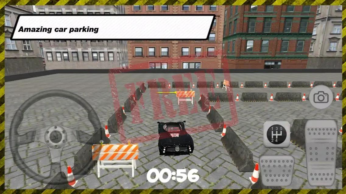 Capturas de pantalla de Real Sport Black Car Parking