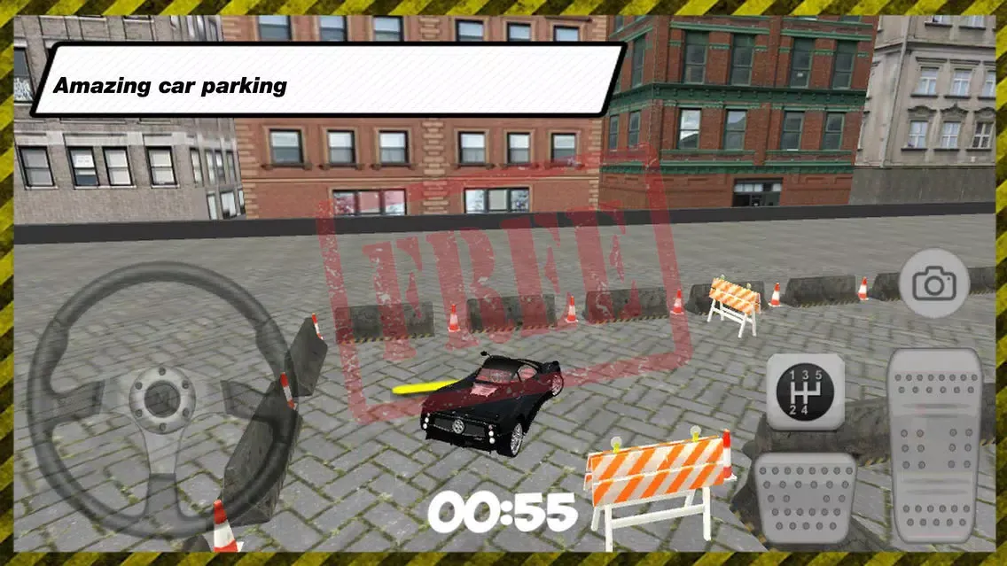 Capturas de pantalla de Real Sport Black Car Parking