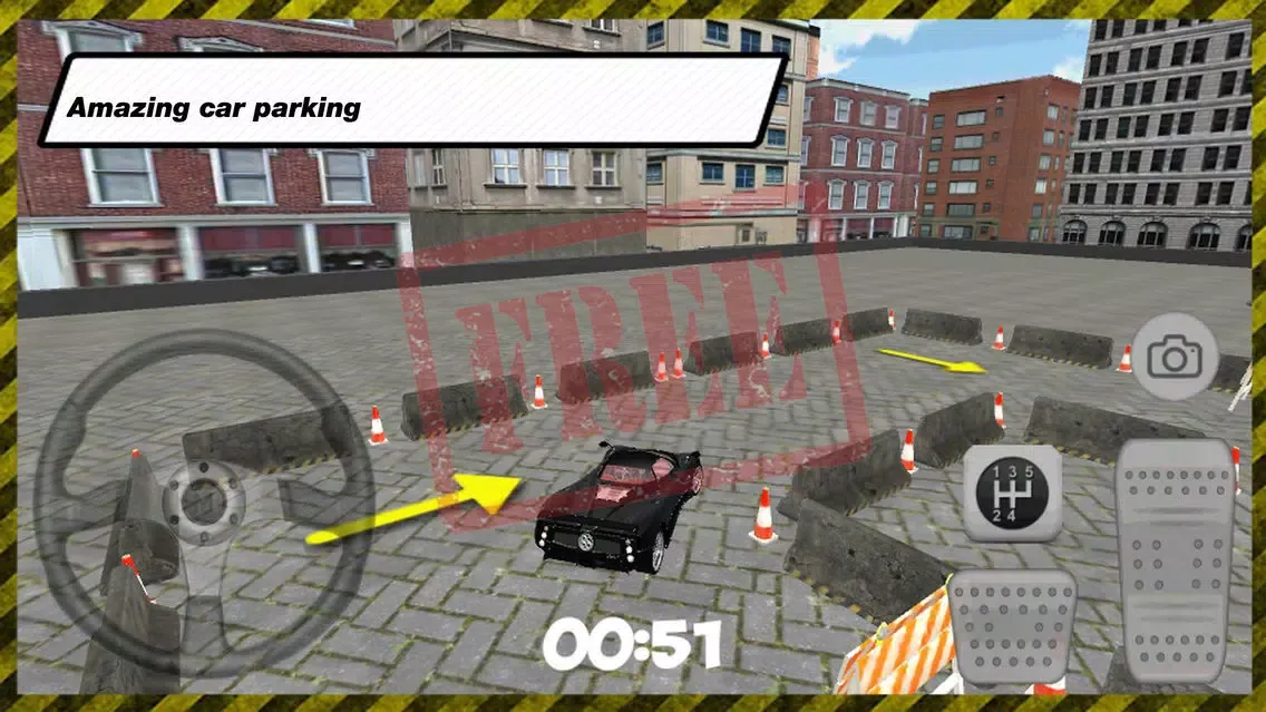 Capturas de pantalla de Real Sport Black Car Parking
