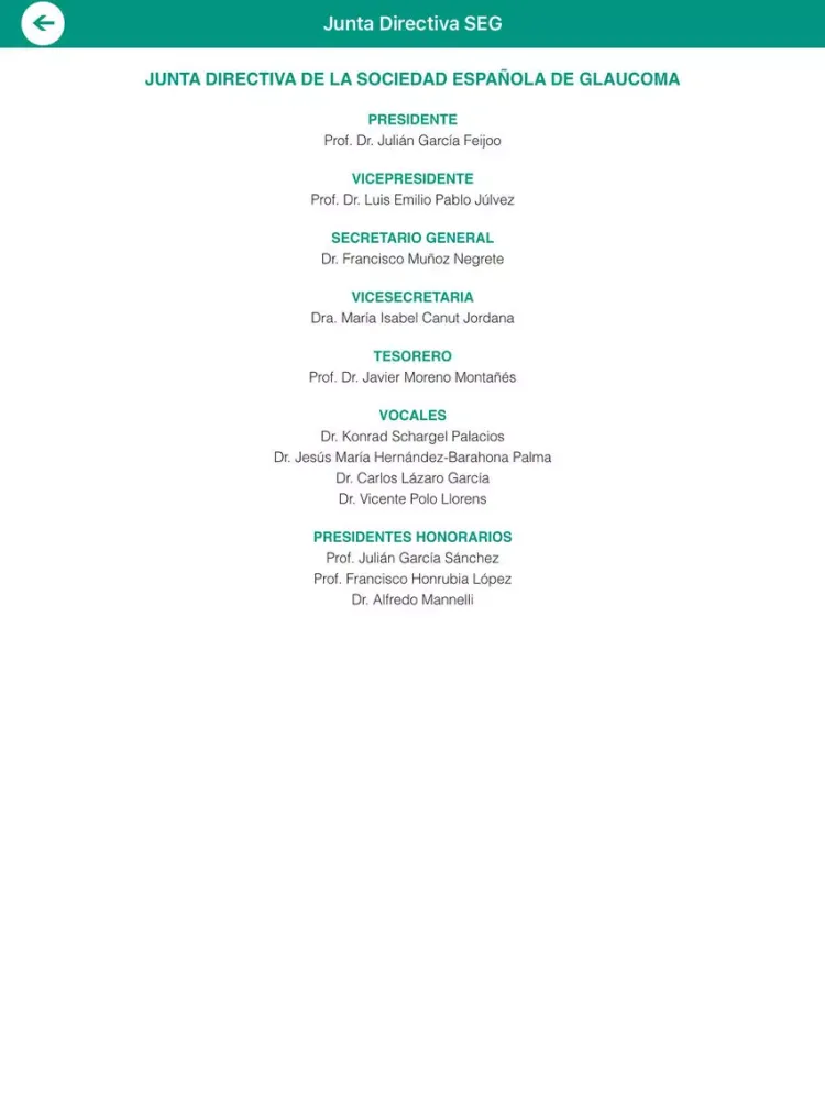 13 Congreso SEG iPad  Screenshots