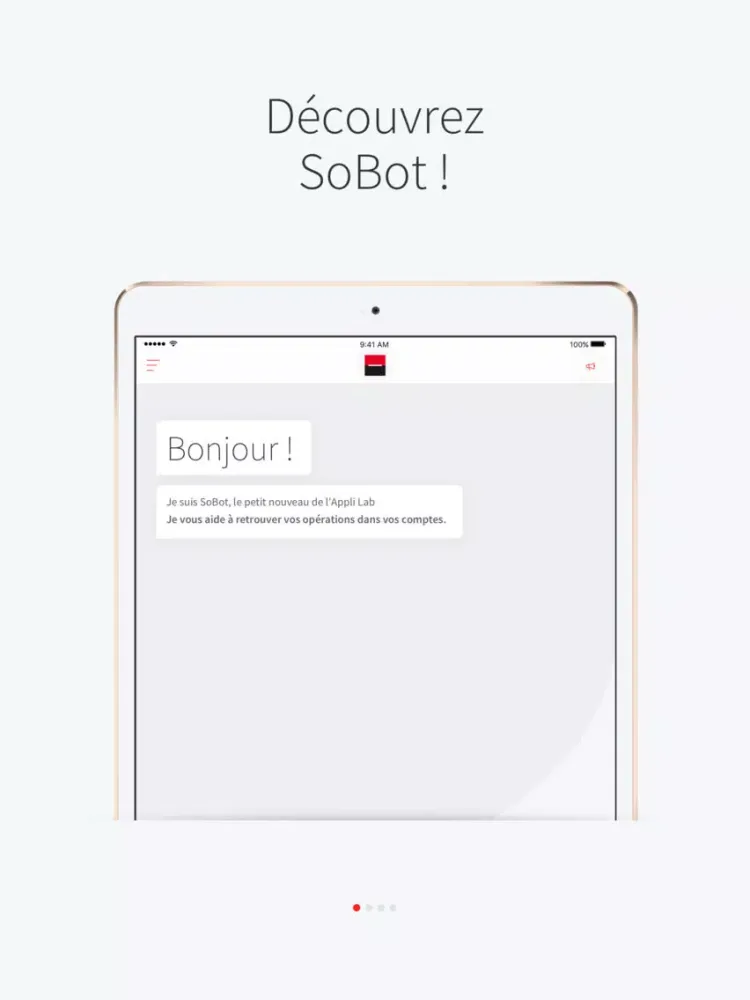 Capturas de pantalla de L'Appli LAB Société Générale iPad 