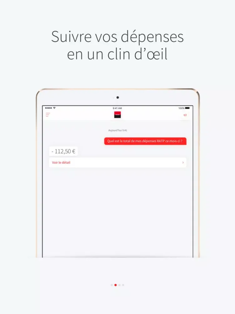 Capturas de pantalla de L'Appli LAB Société Générale iPad 