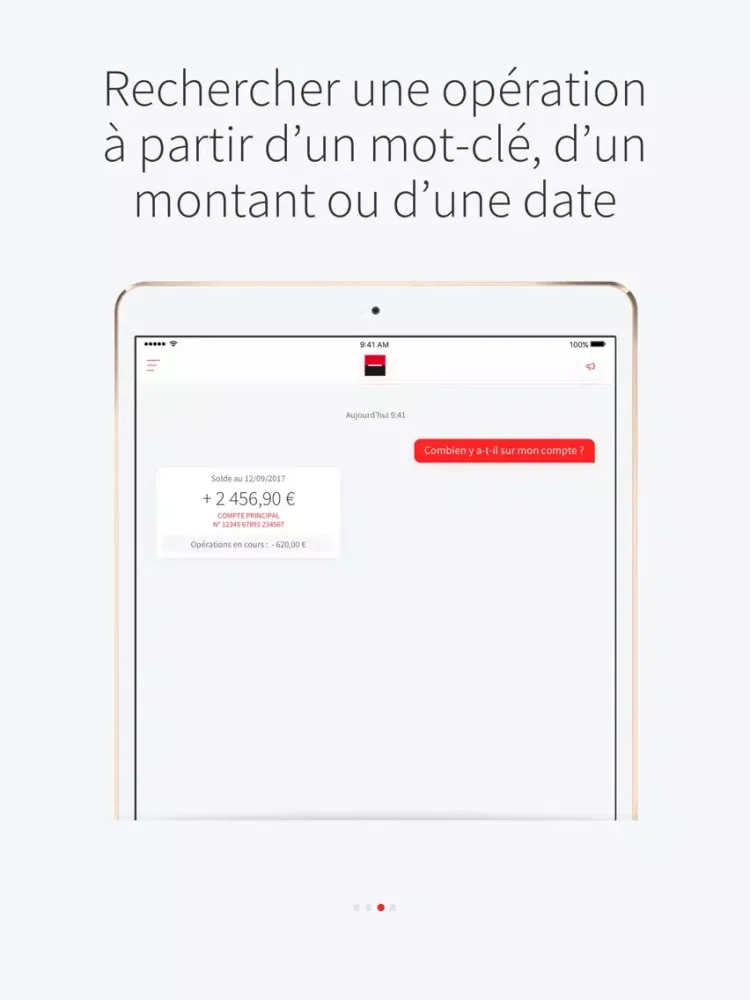 Capturas de pantalla de L'Appli LAB Société Générale iPad 