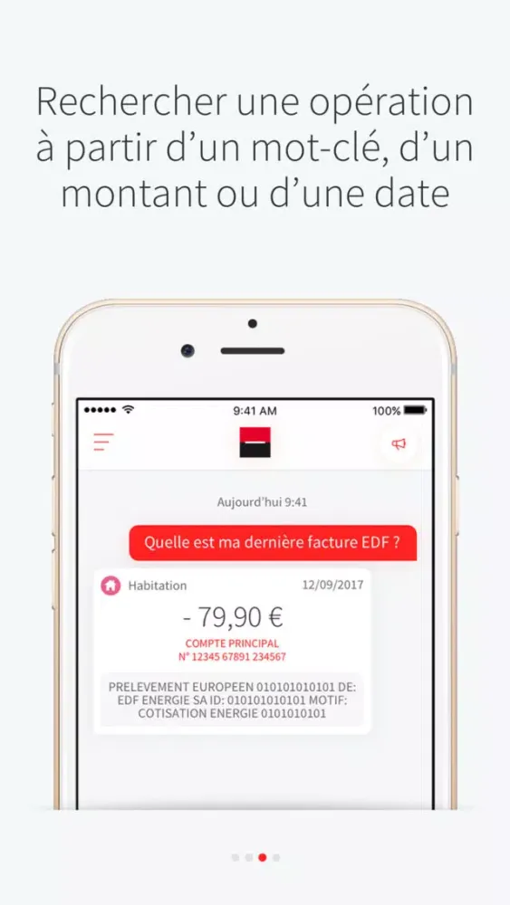 Capturas de pantalla de L'Appli LAB Société Générale