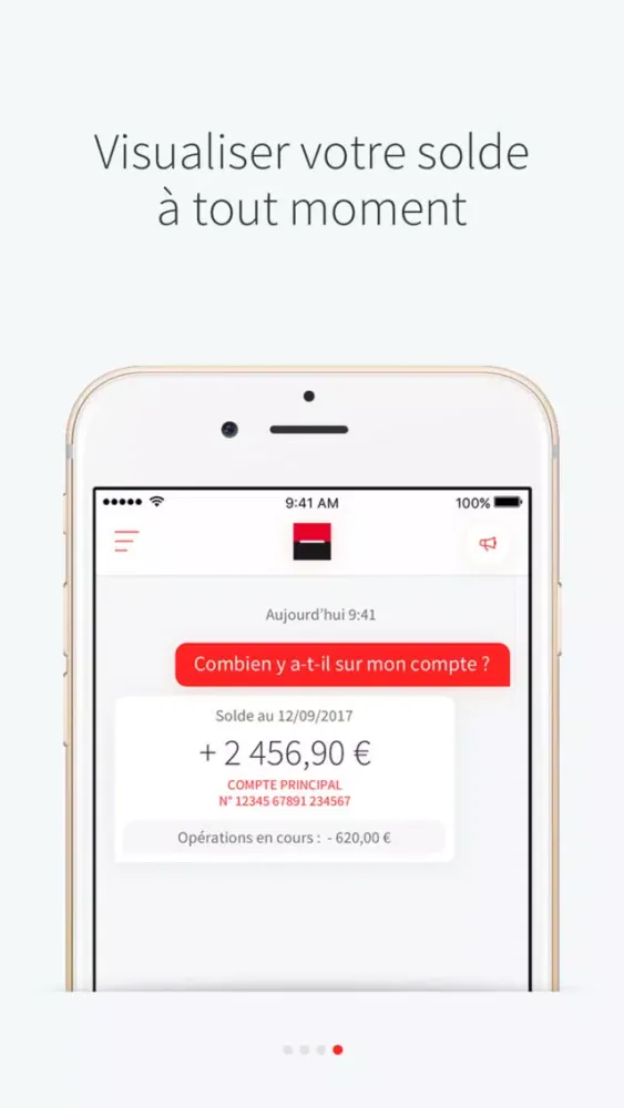 Capturas de pantalla de L'Appli LAB Société Générale