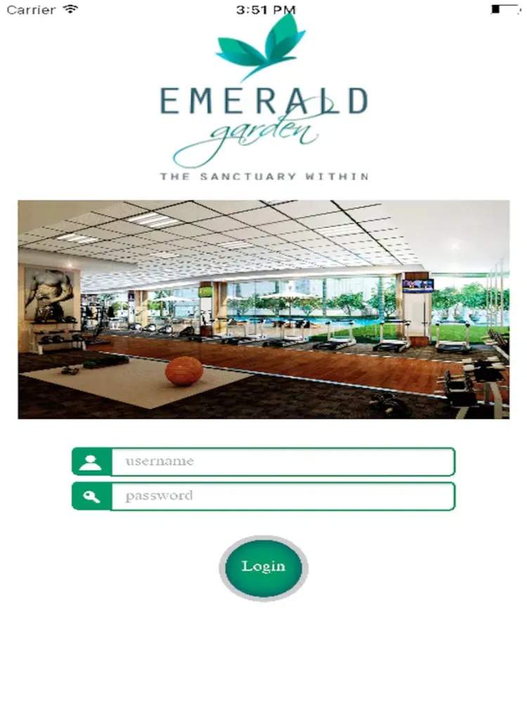 Tangkapan skrin Emerald-Garden iPad 