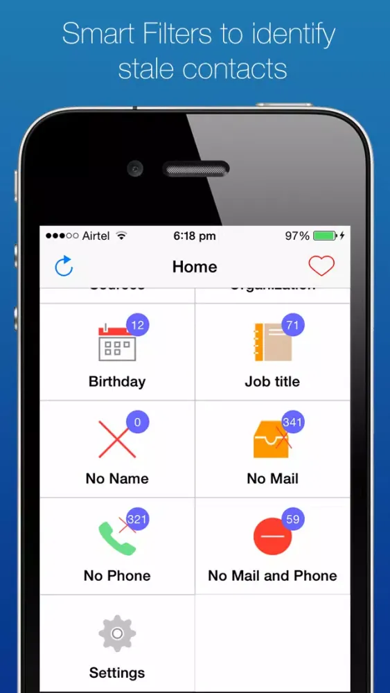Zrzuty ekranu Multiple contacts delete
