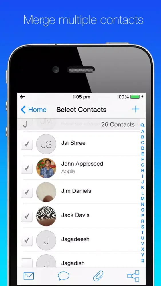 Merge Contacts - Remove Duplicates应用截图