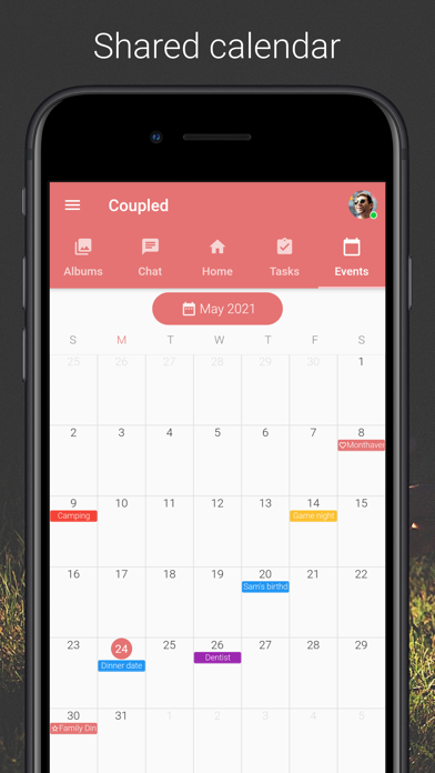 Ảnh chụp màn hình của Coupled - Relationship Tracker