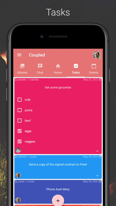 Ảnh chụp màn hình của Coupled - Relationship Tracker