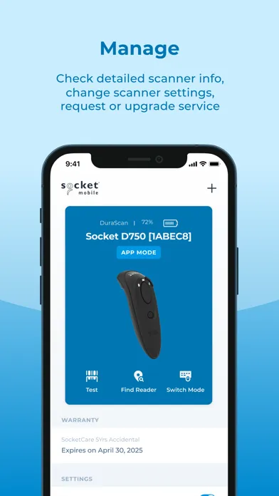 Socket Mobile Companion سکرین شاٹس