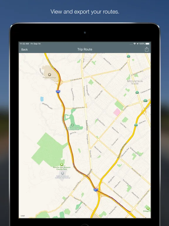 تصاویر Travel Logs - Vehicle Logbook iPad 