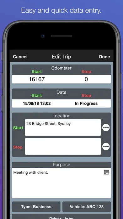تصاویر Travel Logs - Vehicle Logbook