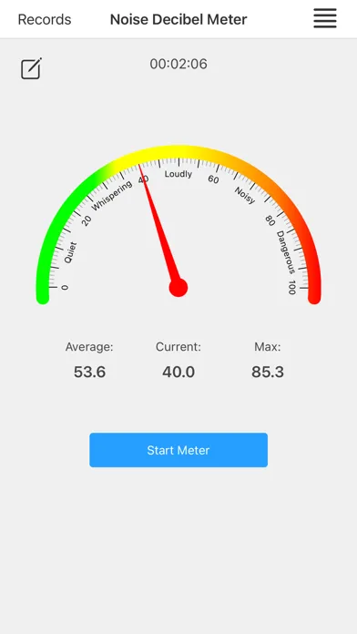 Noise Decibel Meter سکرین شاٹس