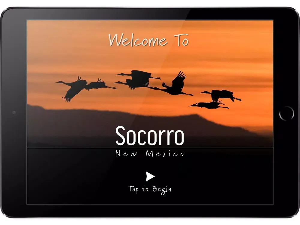Ảnh chụp màn hình của Socorro, New Mexico iPad 