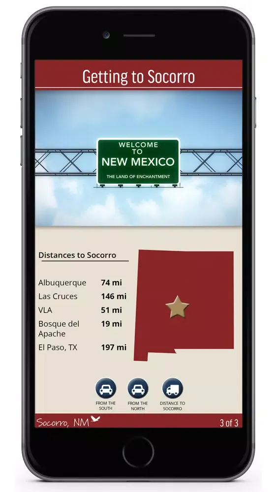 Ảnh chụp màn hình của Socorro, New Mexico