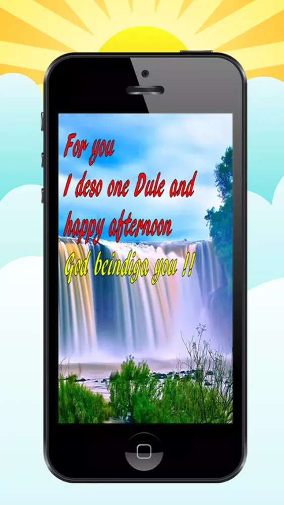 Captures d'écran de Good Afternoon: images and messages
