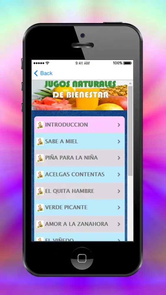 Jugos Naturales - Licuados y Batidos Ekran Görüntüleri