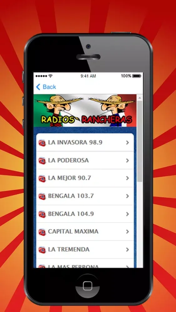 Musica Ranchera应用截图