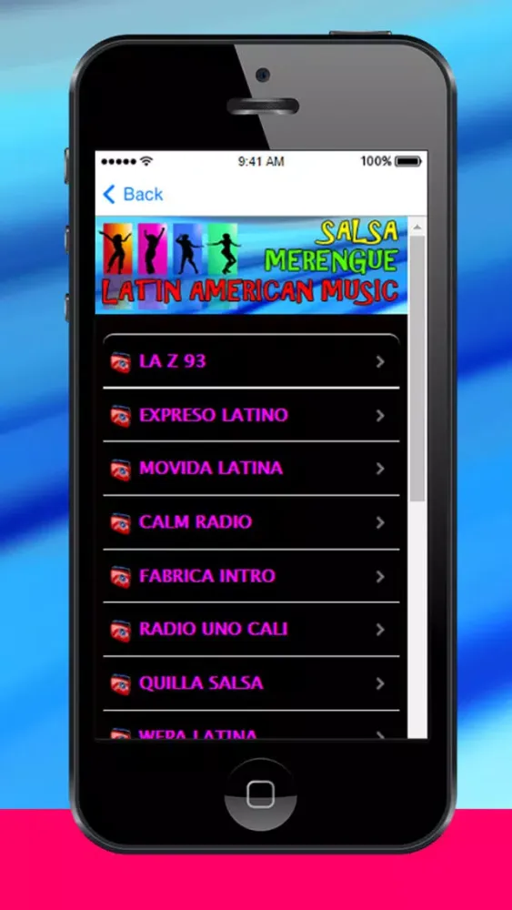 Salsa Radio: latin music, merengue, bachata应用截图