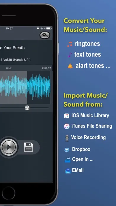 Ringtone Maker:Customize music ring tone,text tone应用截图
