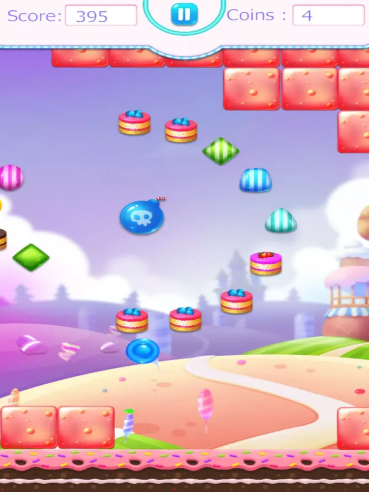 Capturas de pantalla de Candy Jump adventure iPad 