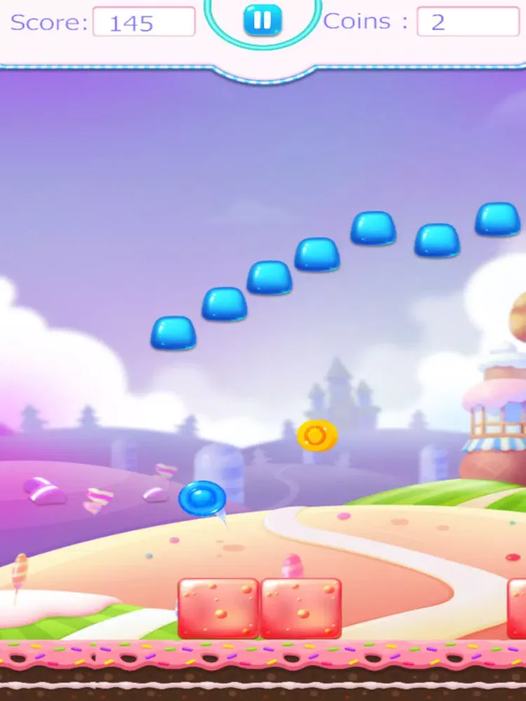 Capturas de pantalla de Candy Jump adventure iPad 