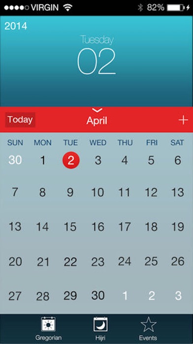 Capturas de tela do Bohra Calendar