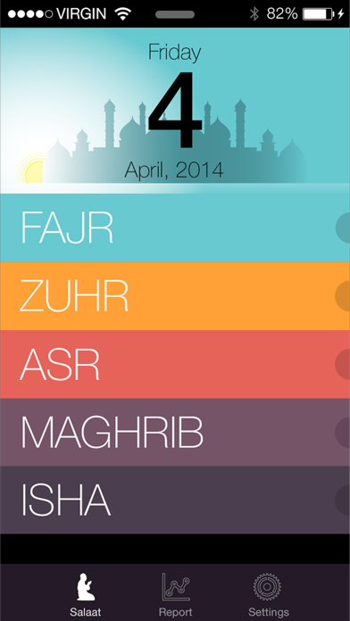 Salaat Tracker — your Salaat activity diary應用截圖