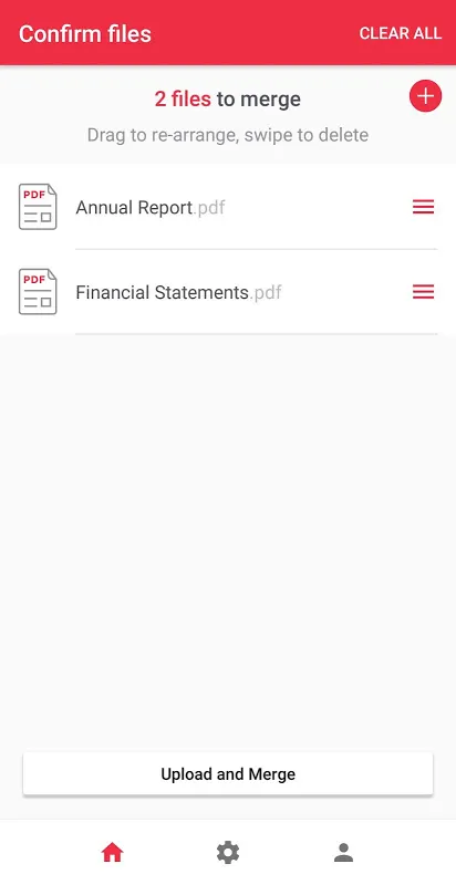 Soda PDF Merge Screenshots