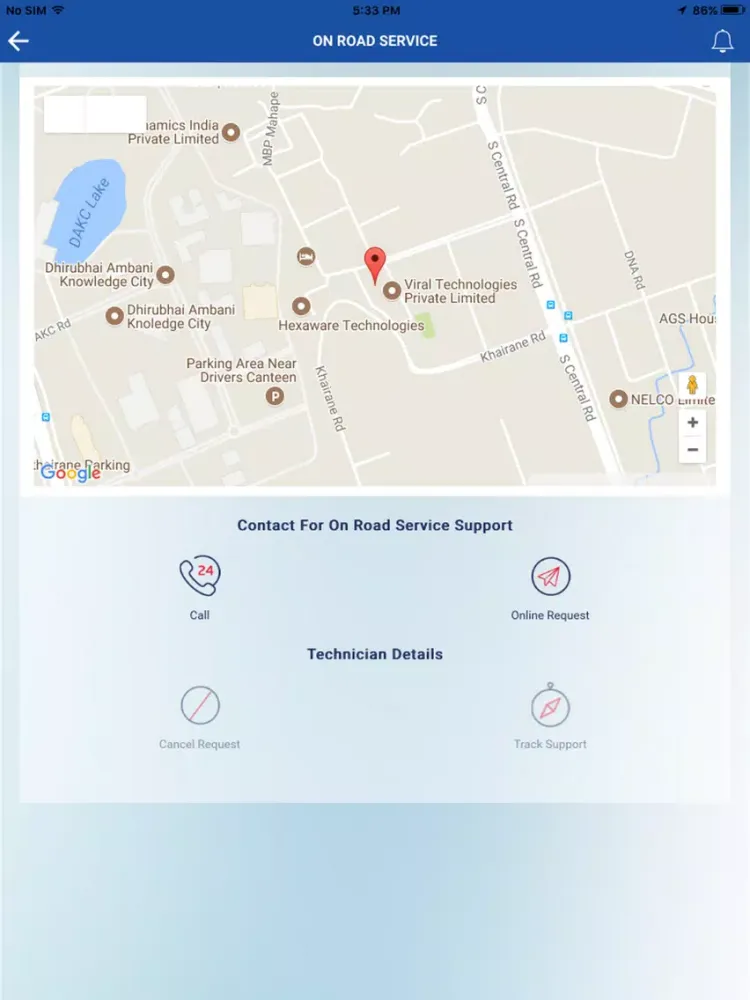 Maruti Care iPad  Ekran Görüntüleri