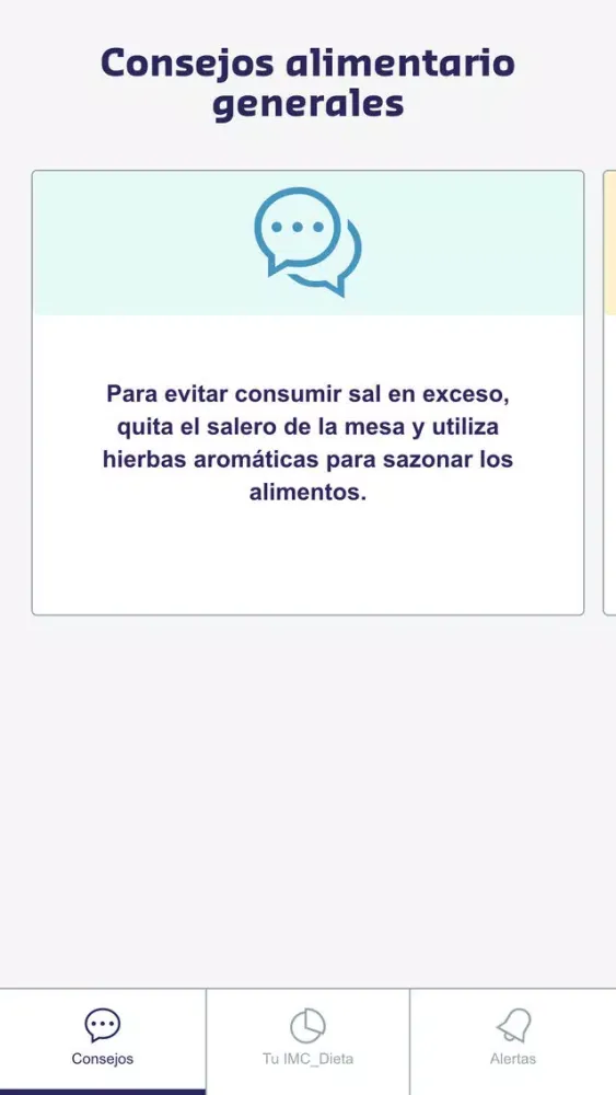 Calculadora de IMC Sodexo应用截图