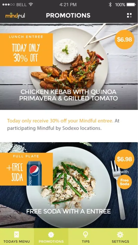 Скриншоты Mindful by Sodexo