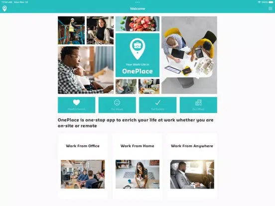 Screenshot di OnePlace by Sodexo iPad 