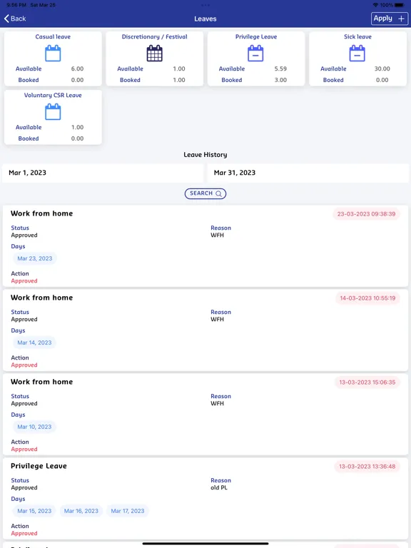 Access 3.0 iPad  Ekran Görüntüleri