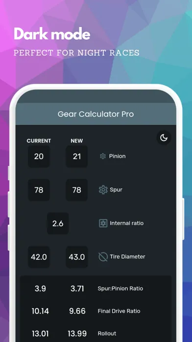 RC Gear Calculator Pro Screenshots