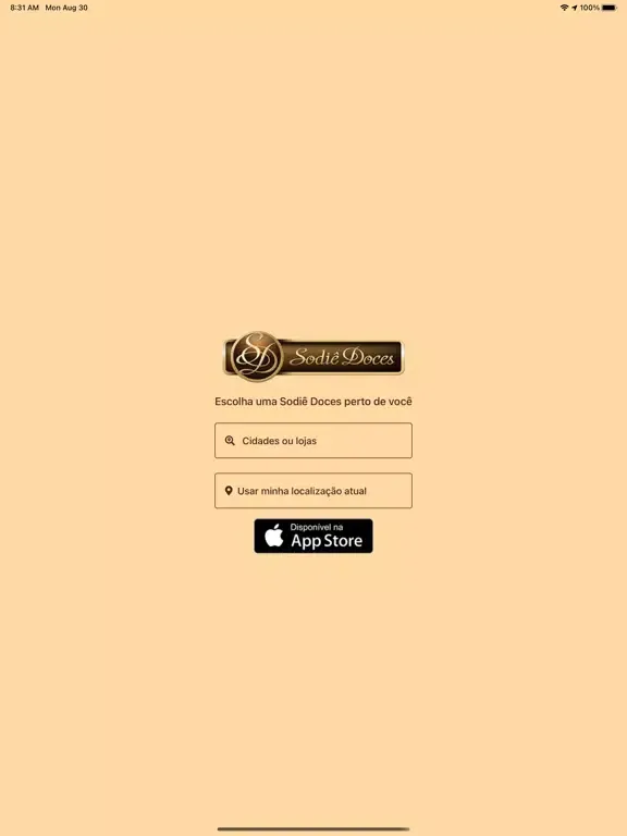 Sodiê Doces Oficial iPad  Screenshots