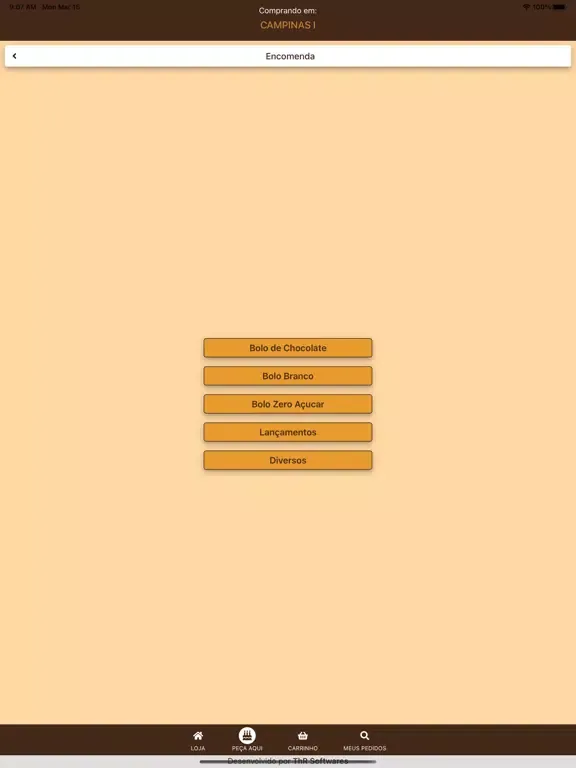 Sodiê Doces Oficial iPad  Screenshots