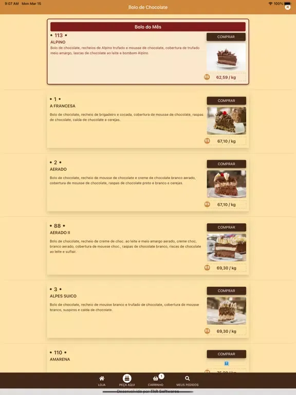 Sodiê Doces Oficial iPad  Screenshots