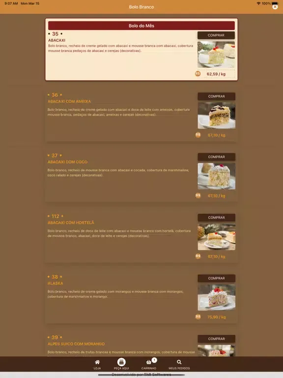 Sodiê Doces Oficial iPad  Screenshots