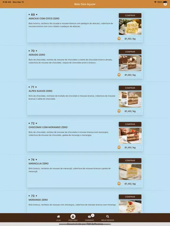 Sodiê Doces Oficial iPad  Screenshots