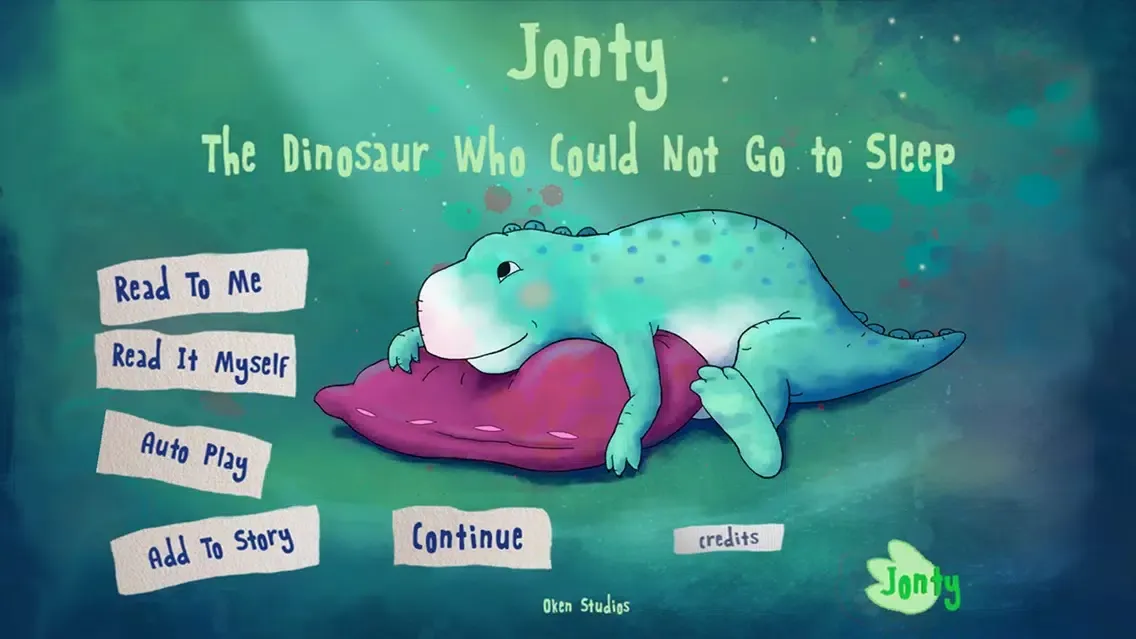 تصاویر Jonty The Dinosaur's Bedtime