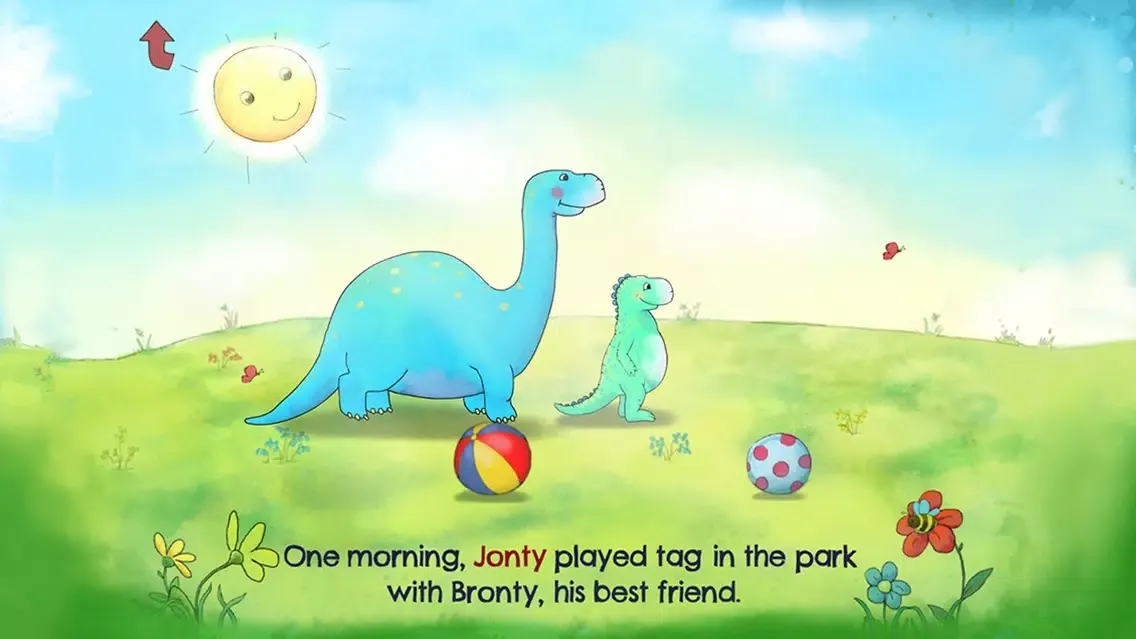 تصاویر Jonty The Dinosaur's Bedtime