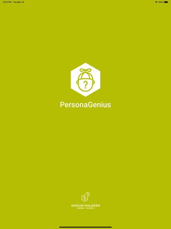 Ảnh chụp màn hình của Persona Genius iPad 