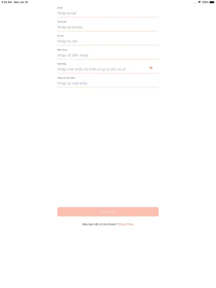 Cóc Tía ORDER iPad  Screenshots