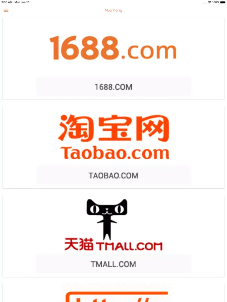 Cóc Tía ORDER iPad  Screenshots